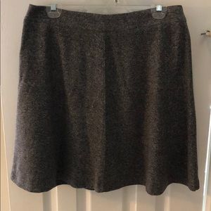 Loft Gray Skirt